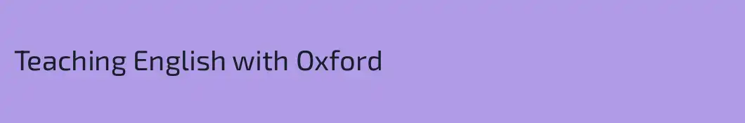 Teaching English with Oxford